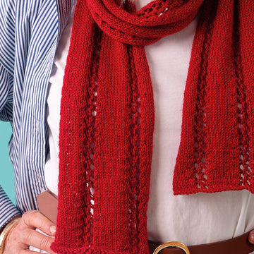 Kingscote Scarf Knitting Pattern