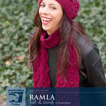 Ramla Hat & Scarf Knitting Pattern