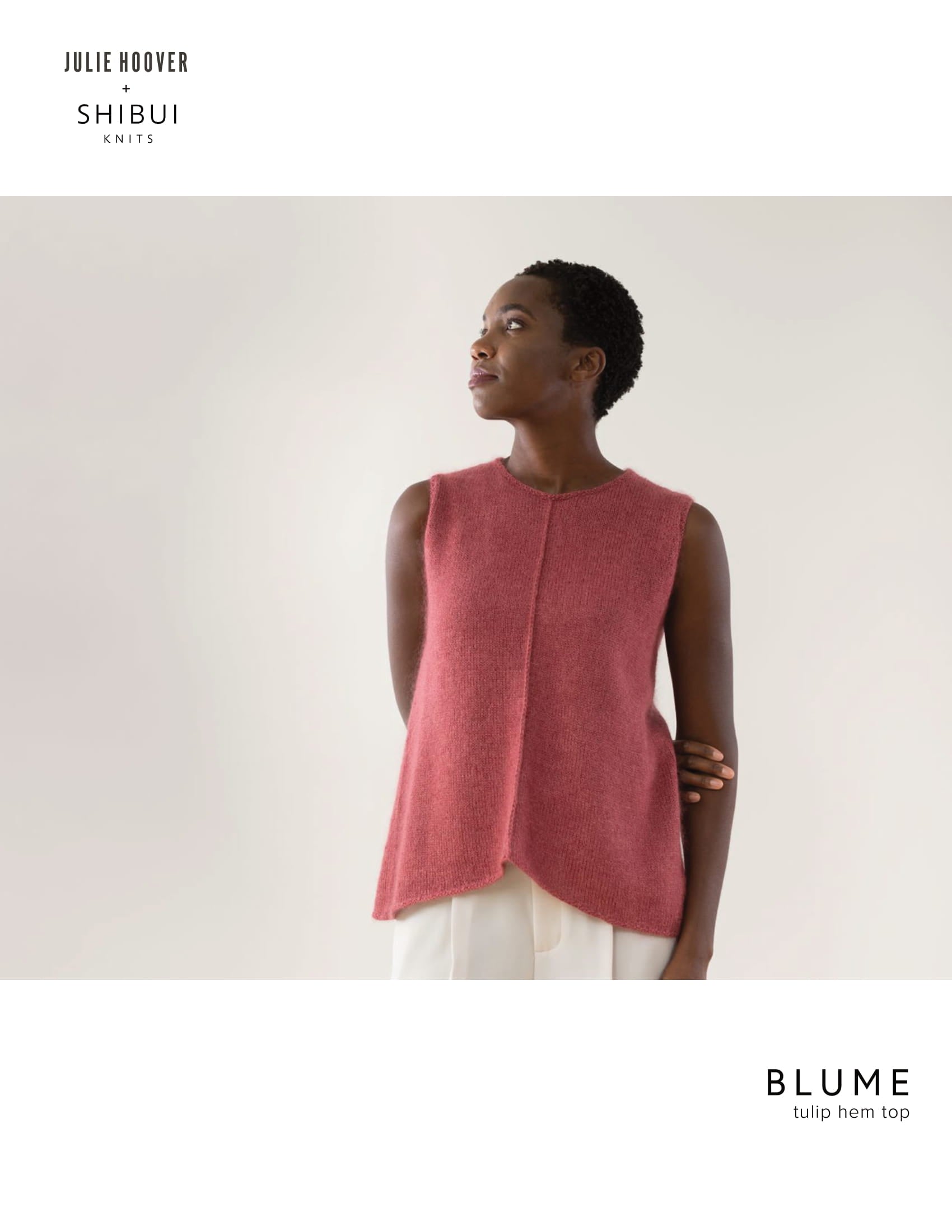 Shibui Knits Blume Jumper Knitting Pattern