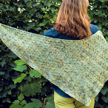 Prospect Park Shawl in Malabrigo Worsted - PDF