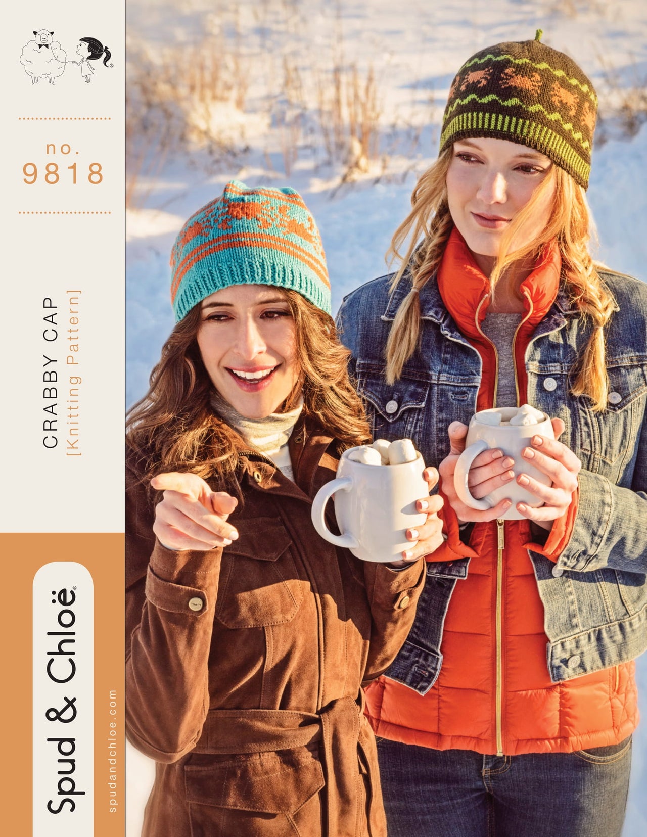 Spud & Chloe by Blue Sky Fibers Crabby Cap Knitting Pattern