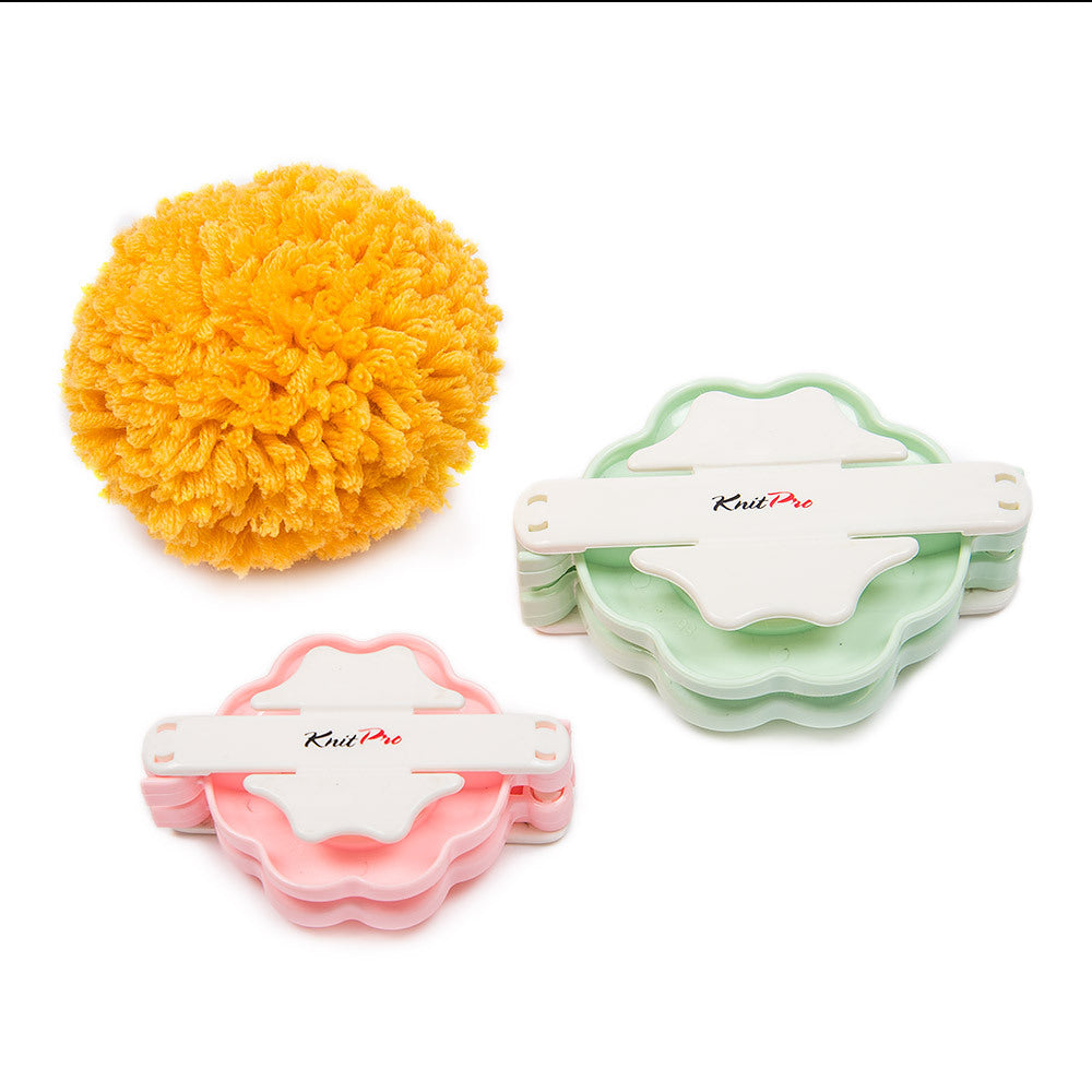 KnitPro Pompom Maker Nirvana Set of 2 (2.5" & 3.5")