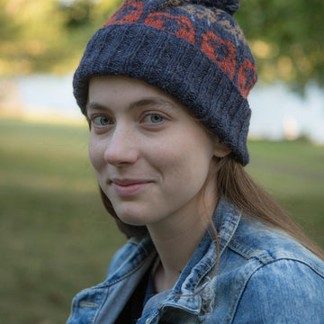 Fairisle Sheep  Bobble Hat