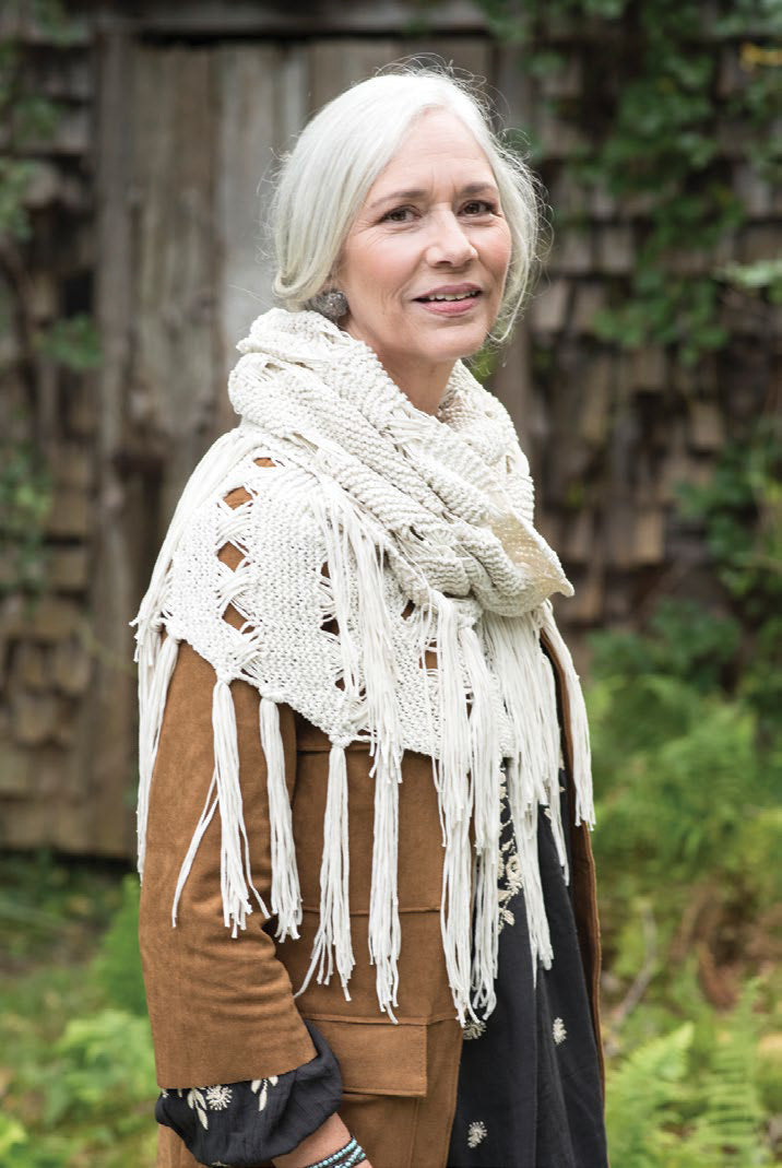 Bitterroot Shawl Wrap Knitting Pattern