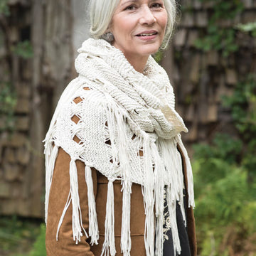 Bitterroot Shawl Wrap Knitting Pattern