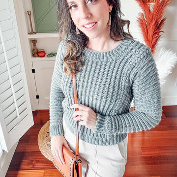 Autumn Wheat Adult Sweater