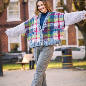 Vapour Cardigan Knitting Pattern