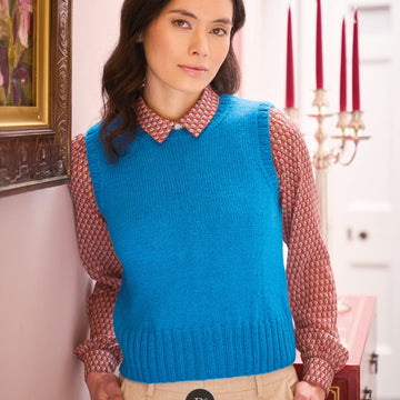 Hem Vest Knitting Pattern