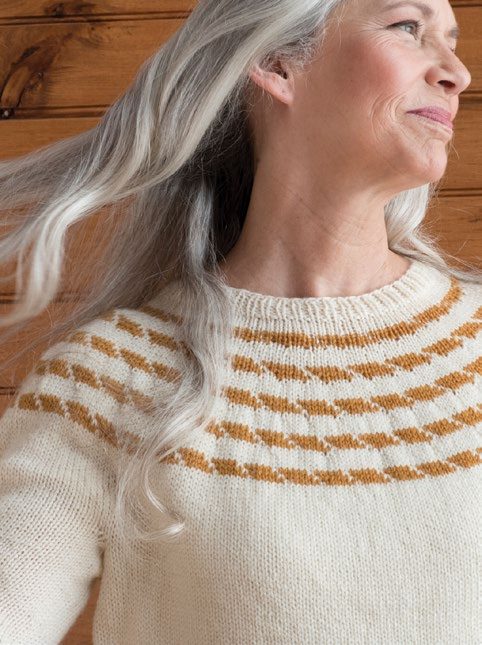 Arcata Pullover Top Knitting Pattern