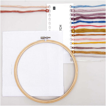 Rico Transformation Glass Bell Cross Stitch Kit