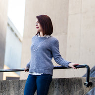 Valley Yarns Ashmere Pullover Knitting Pattern