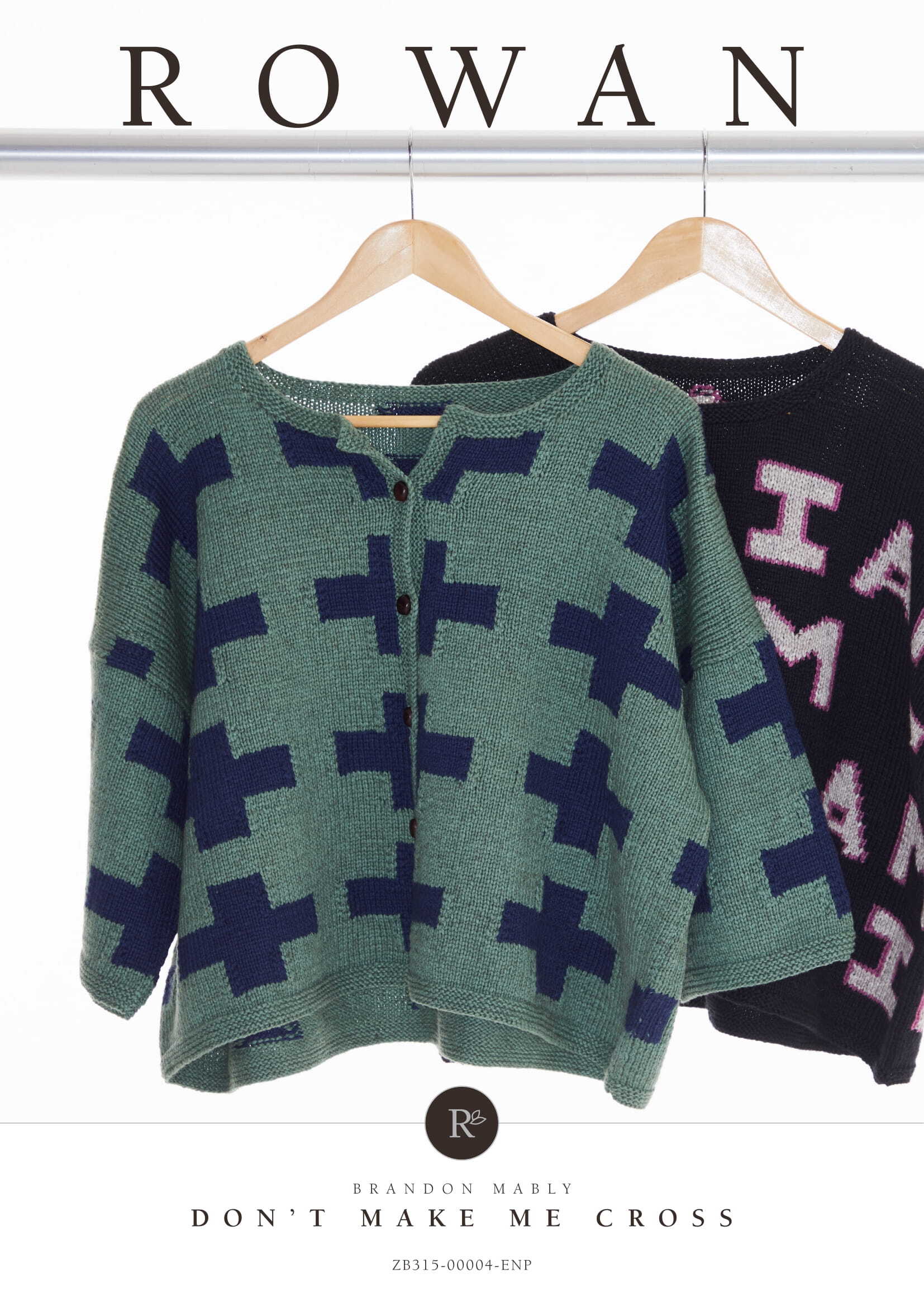Don't Make Me Cross Cardigan Knitting Pattern