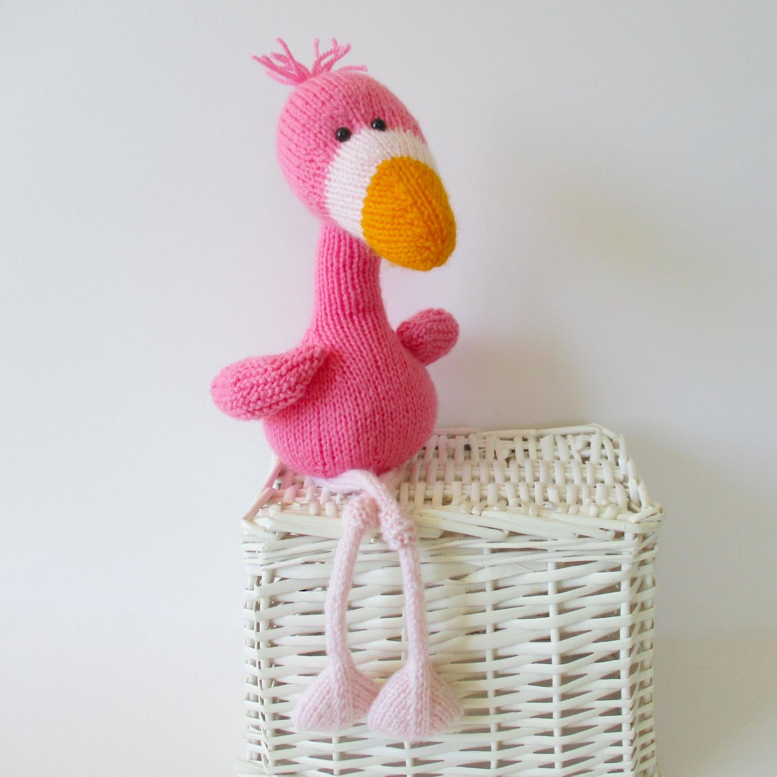 Flamingo and Stork
