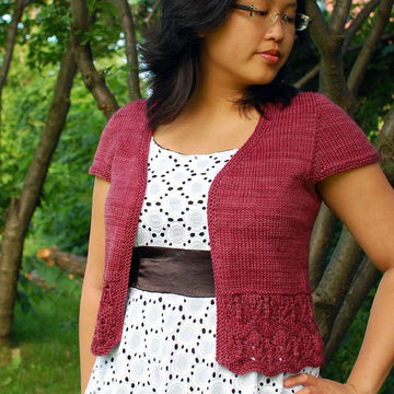 Bellevue Cardigan - worsted weight
