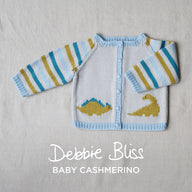 Debbie Bliss Dido Dinosaur Cardigan Knitting Pattern
