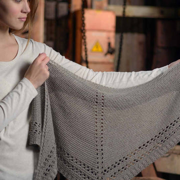 The Fibre Co. Eyelet Shawl PDF