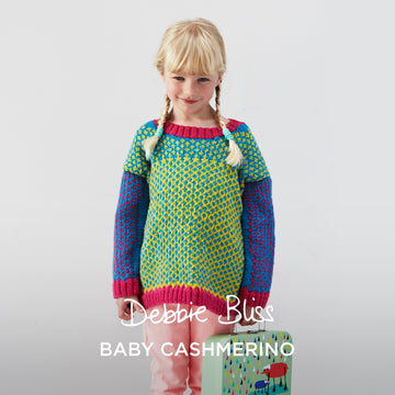 Debbie Bliss Diamond Pattern Sweater Knitting Pattern