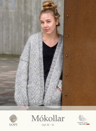 Lopi MÃƒÂ³kollar Jacket Knitting Pattern