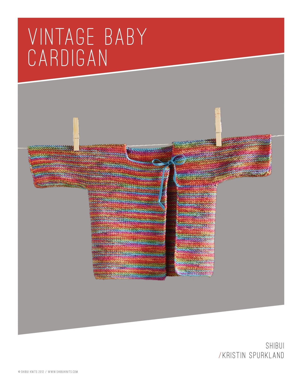 Shibui Knits Vintage Baby Cardigan PDF