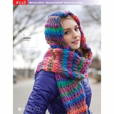 Berroco 338 Brio, Boboli & Lodge Crochet Pattern
