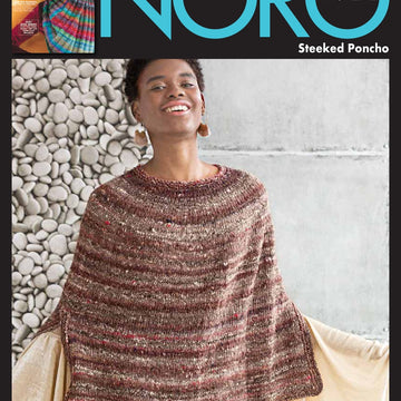 Steeked Poncho Cape Knitting Pattern