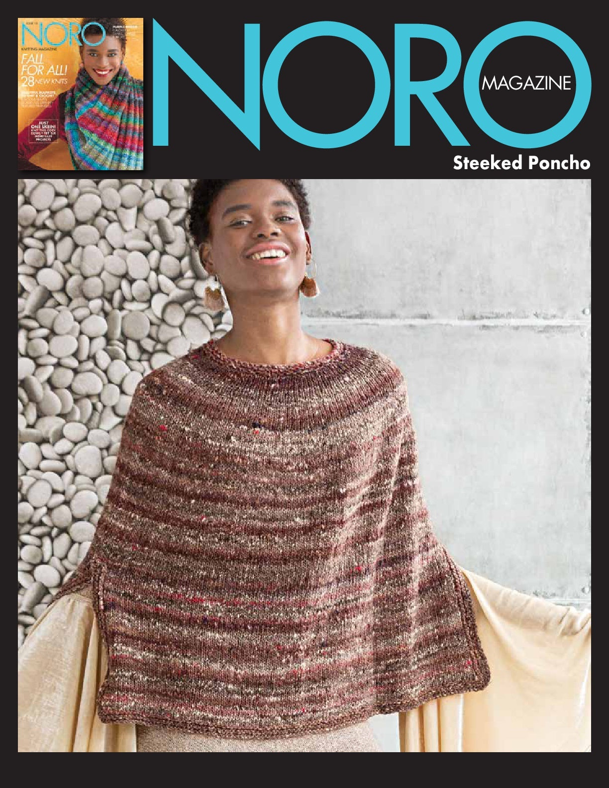 Steeked Poncho Cape Knitting Pattern
