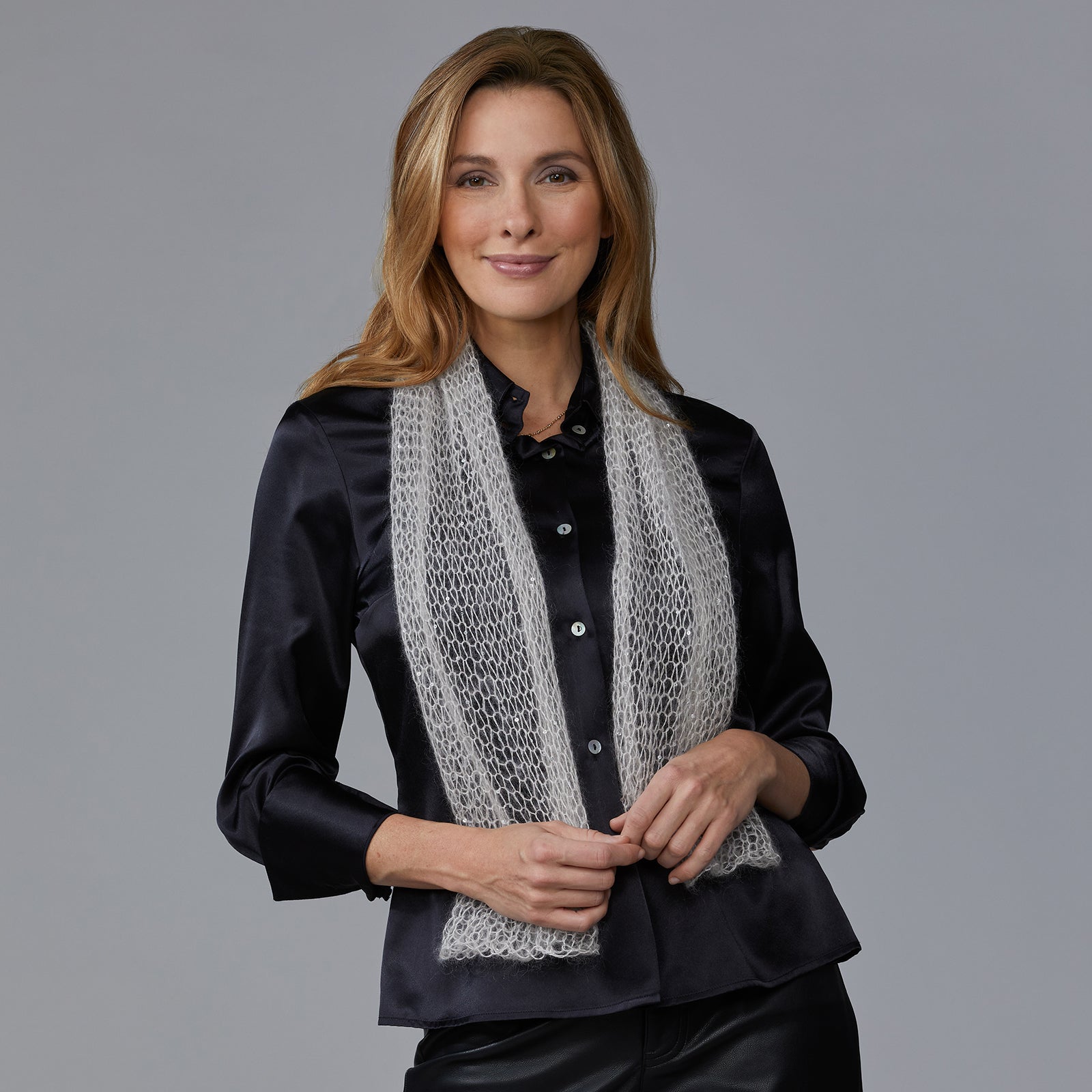 Sesia Maggie Scarf Knitting Pattern