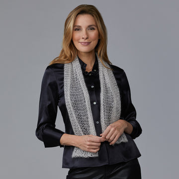 Sesia Maggie Scarf Knitting Pattern
