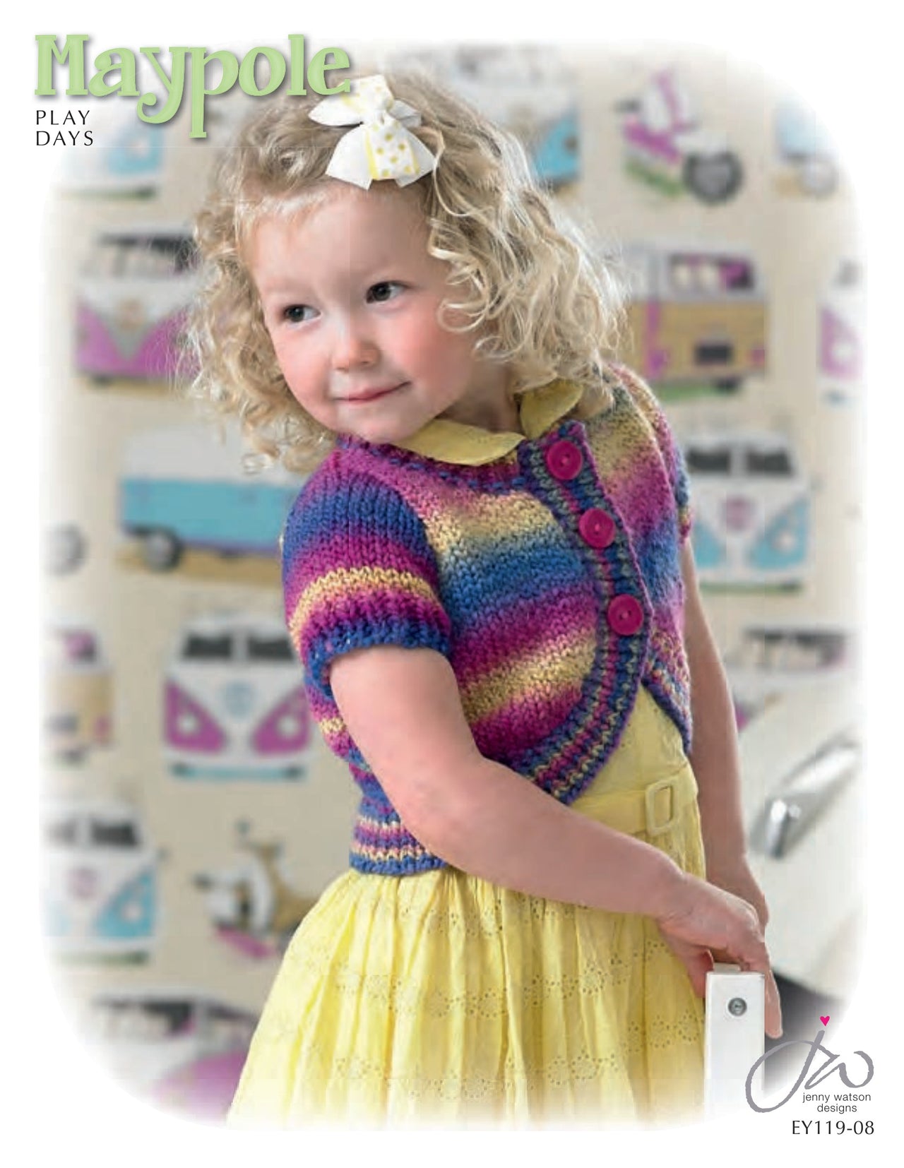 Euro Baby Play Days Jacket Cardigan Knitting Pattern