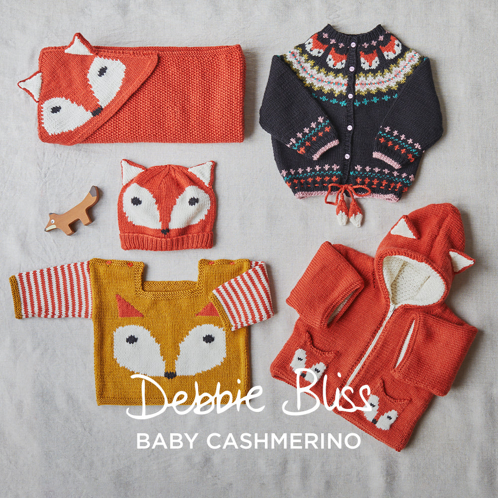 Debbie Bliss Foxtastic Layette Set Knitting Pattern