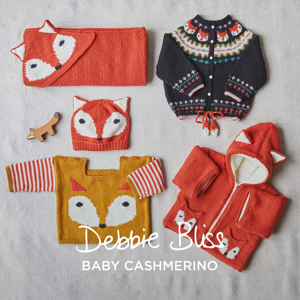 Debbie Bliss Foxtastic Layette Set Knitting Pattern