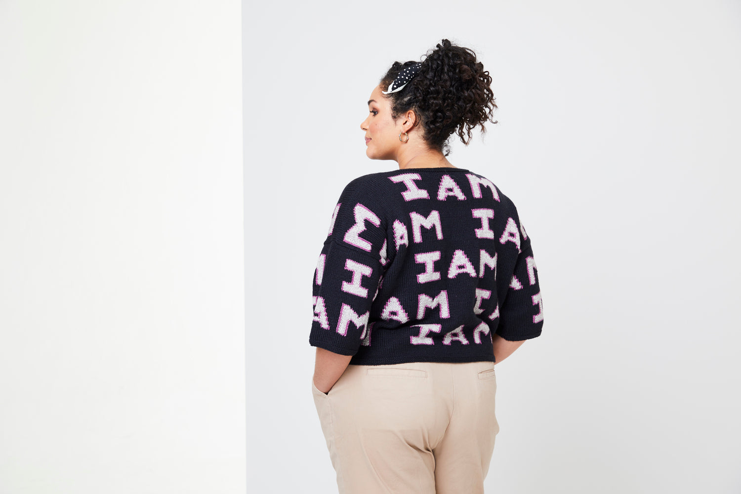 I Am Sweater Jumper Knitting Pattern