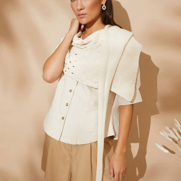 Rowan Ecru Top Knitting Pattern