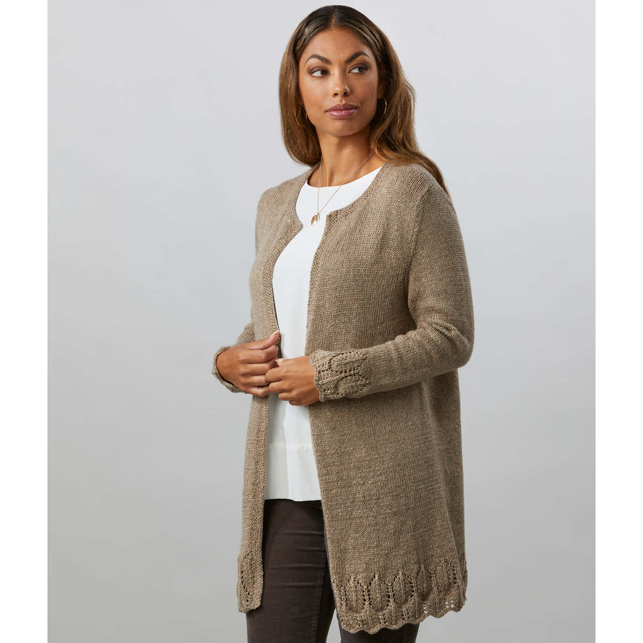 Stacy Charles Fine Yarns Margot Duster Knitting Pattern