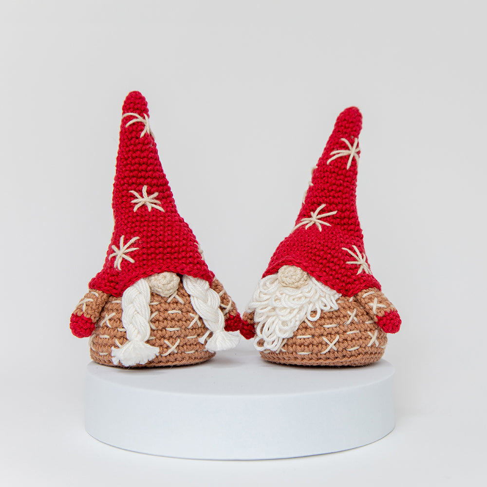 Paintbox Yarns Festive Gnomes Crochet Pattern