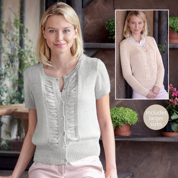 Sirdar Woman's Cardigan Knitting Pattern