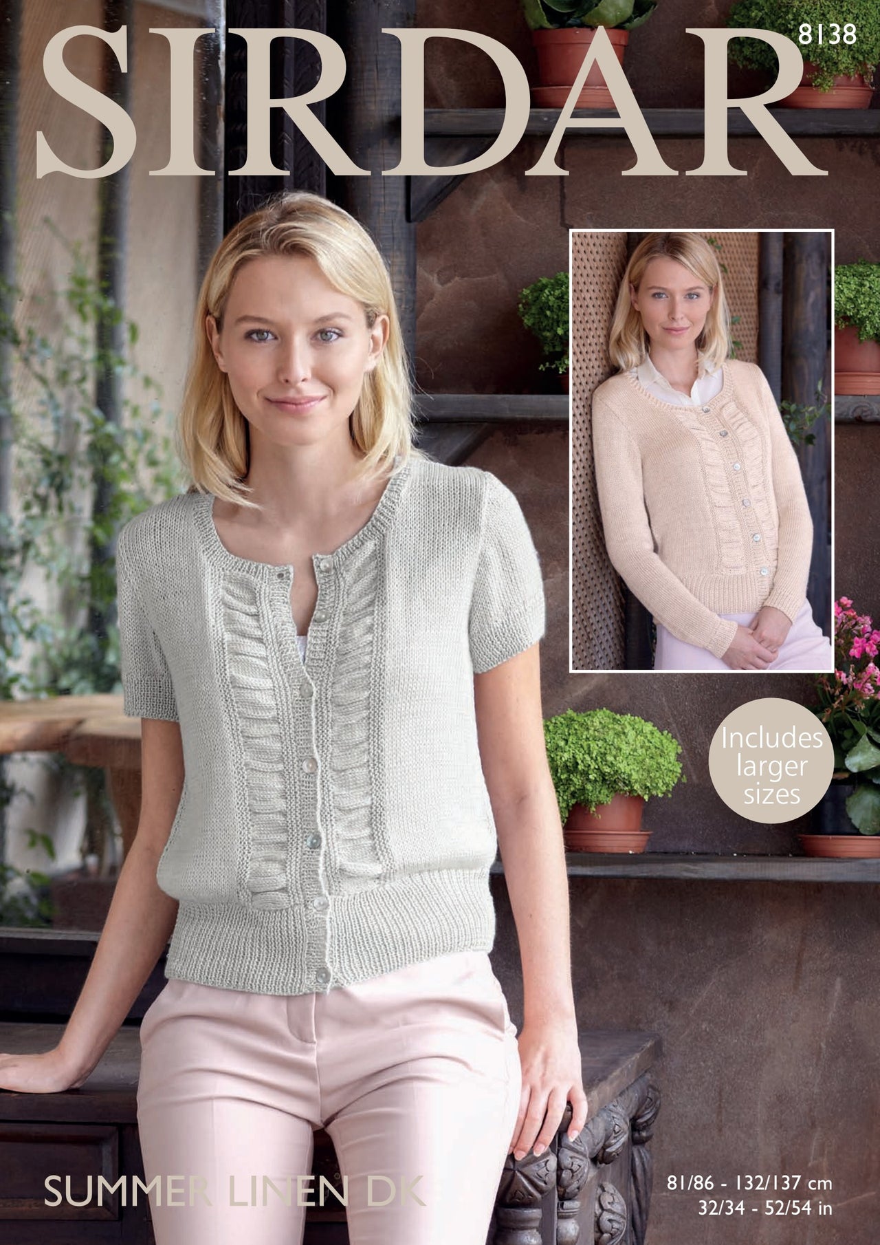Sirdar Woman's Cardigan Knitting Pattern