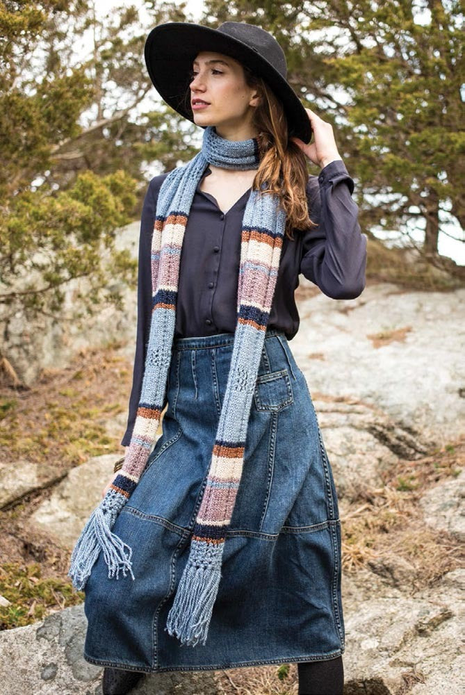Aini Scarf Knitting Pattern