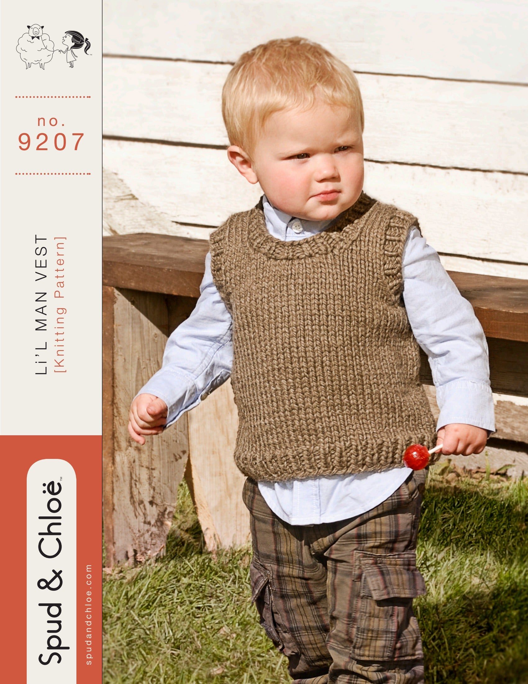 Li'l Man Vest Knitting Pattern