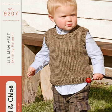 Li'l Man Vest Knitting Pattern