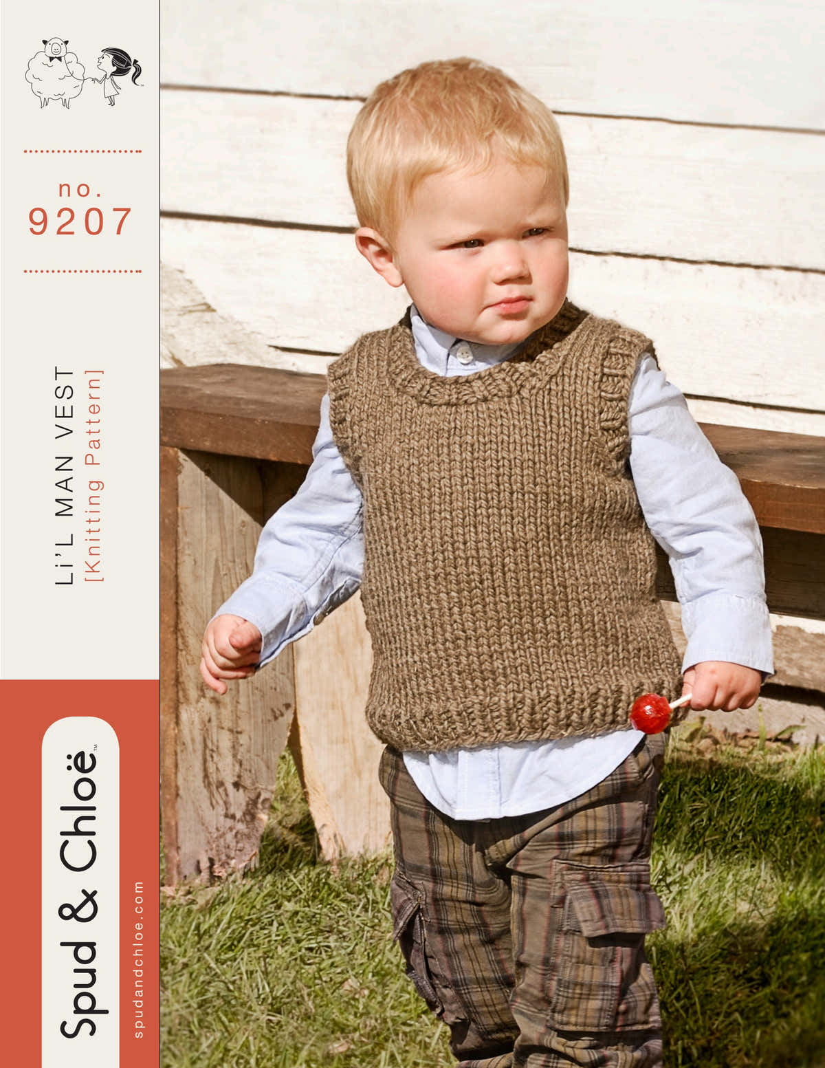 Li'l Man Vest Knitting Pattern