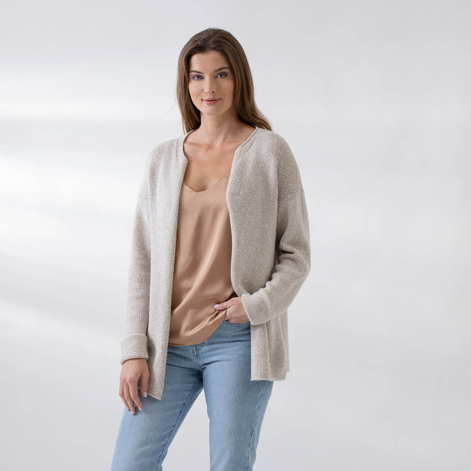 String Lafayette Cardigan Knitting Pattern