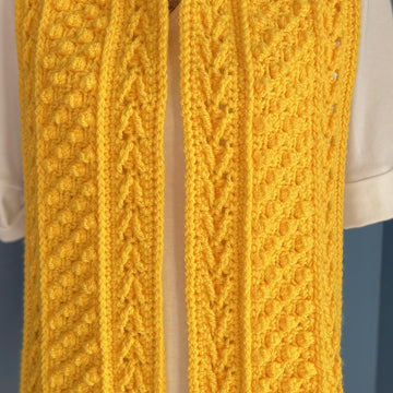 Buttered Popcorn Scarf