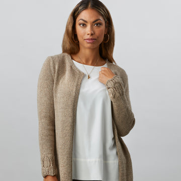 Stacy Charles Fine Yarns Margot Duster Knitting Pattern