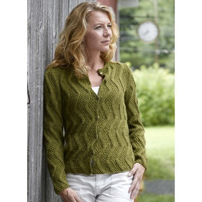 Valley Yarns 282 Dunwich Cardigan