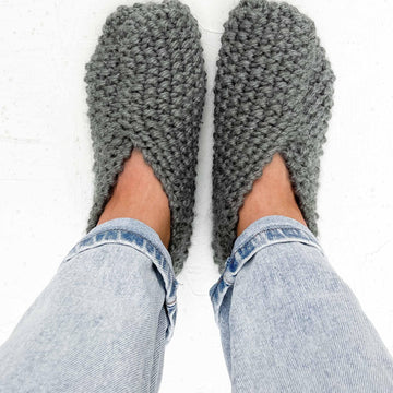 2 Hour Knit Slippers