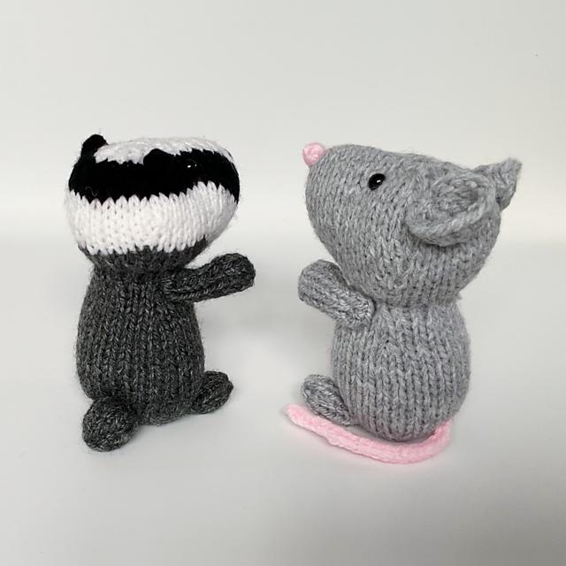 Bubble Badger and Squeak Mouse