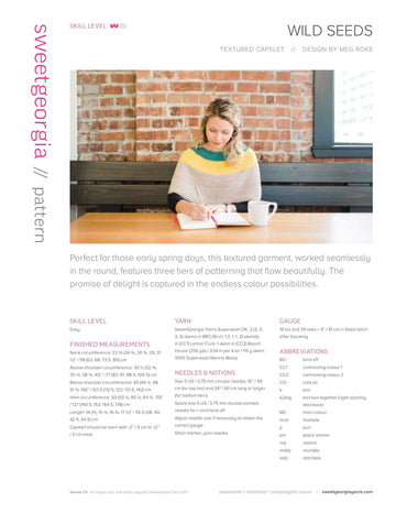 SweetGeorgia Wild Seeds PDF