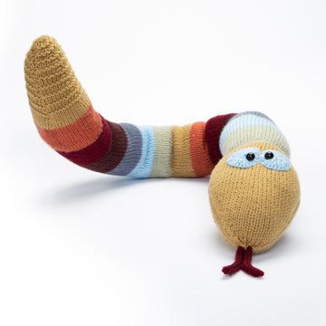 Deramores Rattlesnake Draught Excluder Knitting Pattern