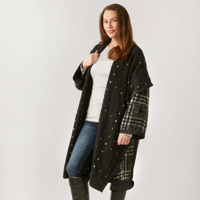 Valley Yarns #159 Full Disclosure Coat